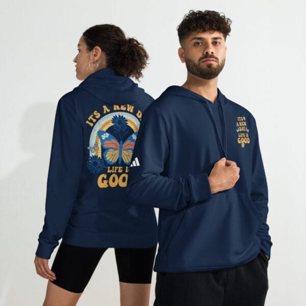 Life is Good Adidas Unisex fleece hoodie