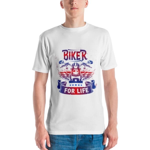 Biker's for Life Premium White Men's t-shirt