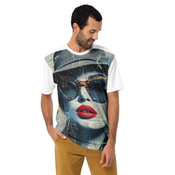 The Face White Men's t-shirt