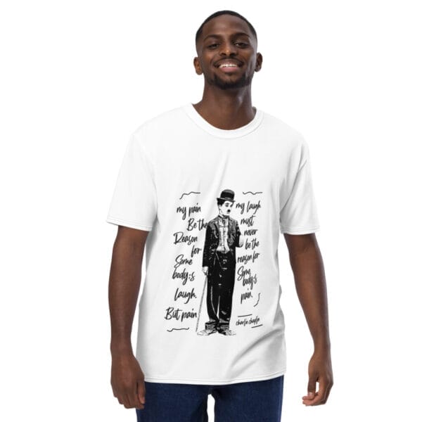 Charlie Chaplin White Men's t-shirt