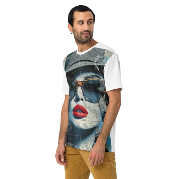 The Face White Men's t-shirt - Image 2