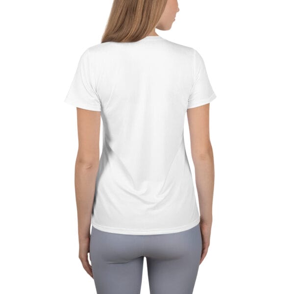 City Muse Women's Athletic White T-shirt - Image 2