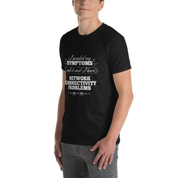 Connectivity Short-Sleeve Black T-Shirt - Image 6