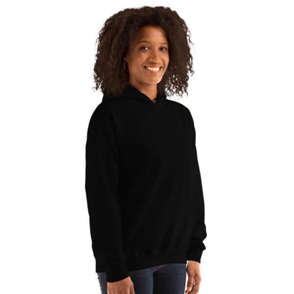 Black Unisex Hoodie - Image 6