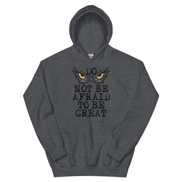 Do not be Afraid Black Unisex Hoodie - Image 96