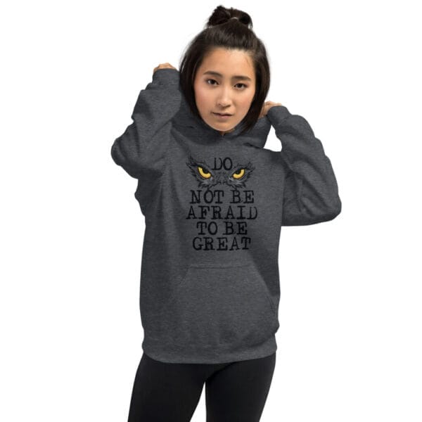 Do not be Afraid Black Unisex Hoodie - Image 105