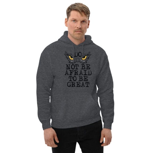 Do not be Afraid Black Unisex Hoodie - Image 119