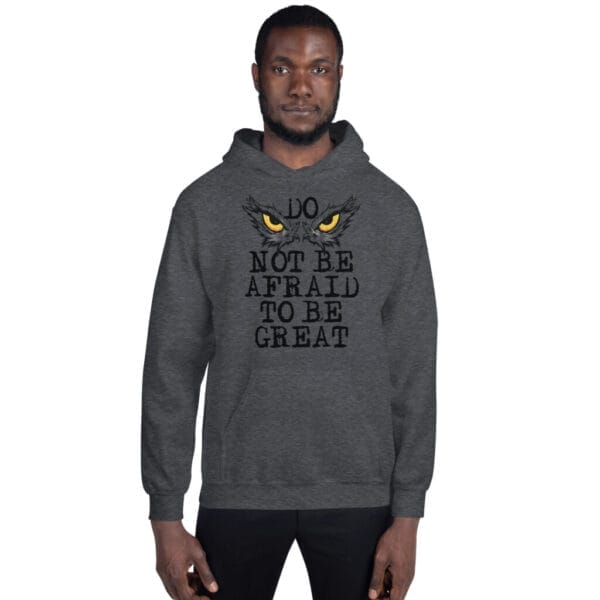 Do not be Afraid Black Unisex Hoodie - Image 122