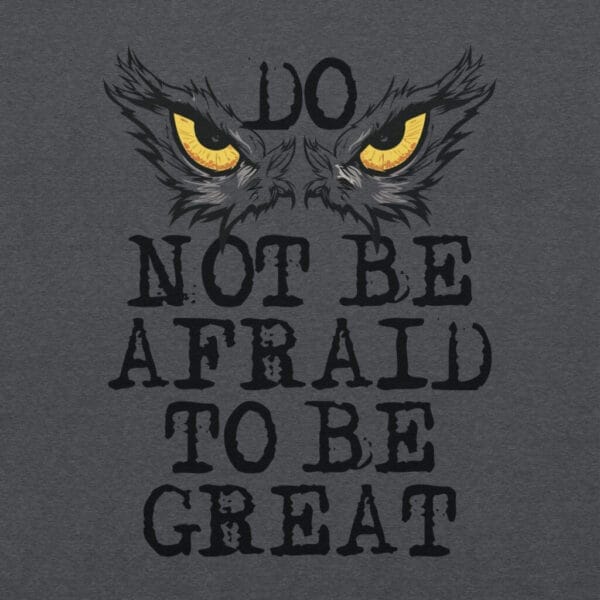 Do not be Afraid Black Unisex Hoodie - Image 127