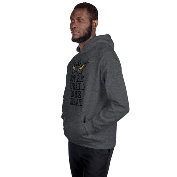 Do not be Afraid Black Unisex Hoodie - Image 145