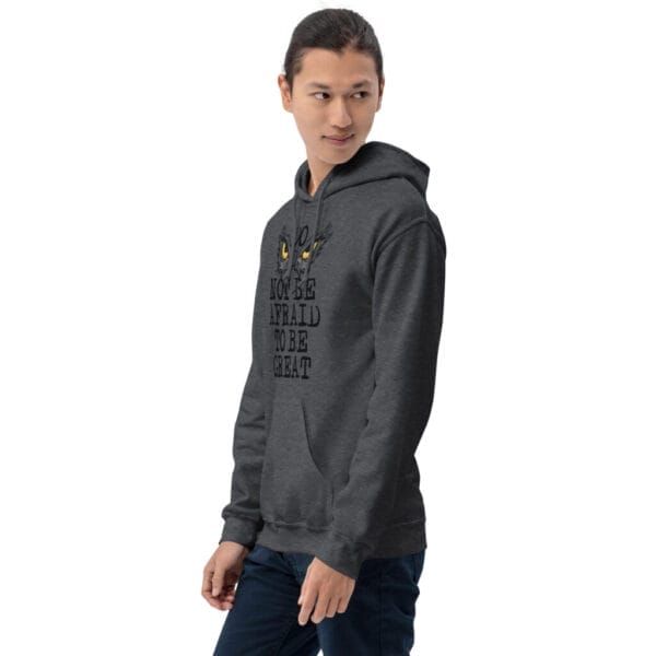 Do not be Afraid Black Unisex Hoodie - Image 161