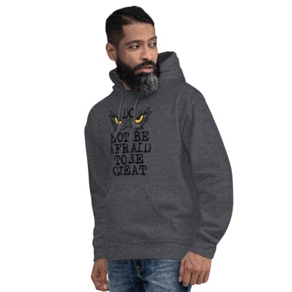 Do not be Afraid Black Unisex Hoodie - Image 165