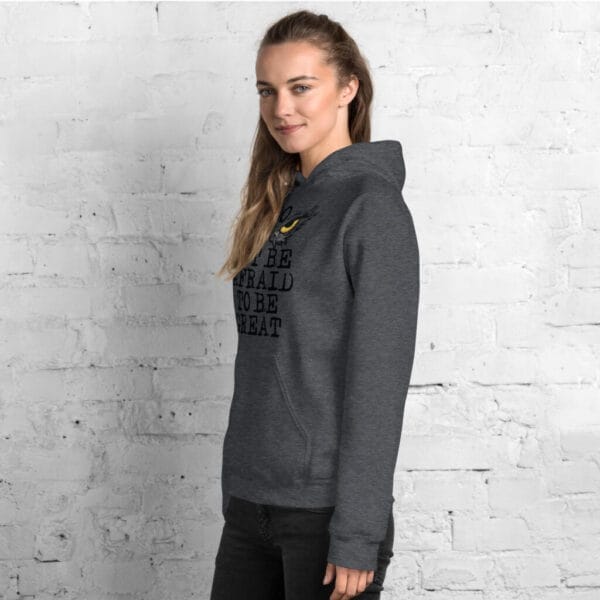 Do not be Afraid Black Unisex Hoodie - Image 187