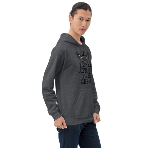 Do not be Afraid Black Unisex Hoodie - Image 163