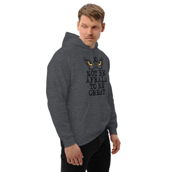 Do not be Afraid Black Unisex Hoodie - Image 169