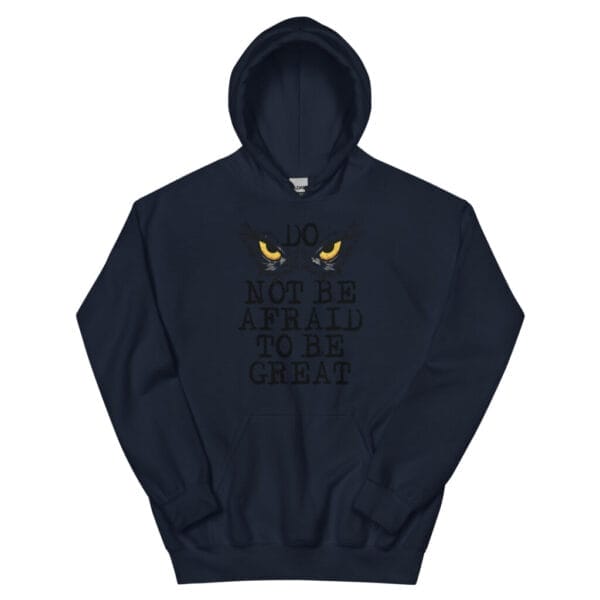 Do not be Afraid Black Unisex Hoodie