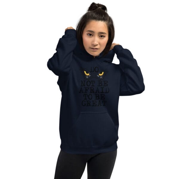 Do not be Afraid Black Unisex Hoodie - Image 11