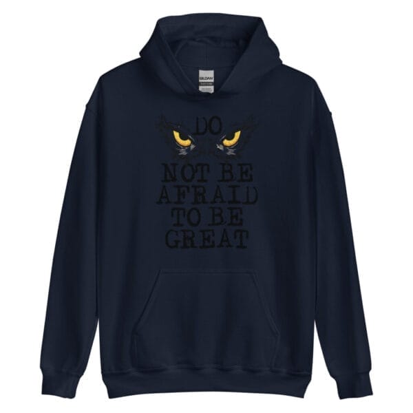 Do not be Afraid Black Unisex Hoodie - Image 18