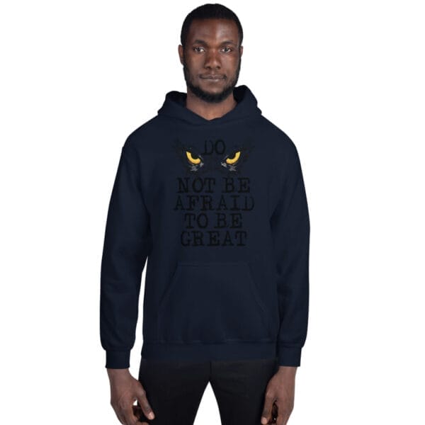 Do not be Afraid Black Unisex Hoodie - Image 28