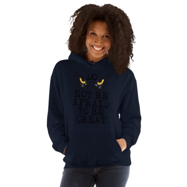 Do not be Afraid Black Unisex Hoodie - Image 32