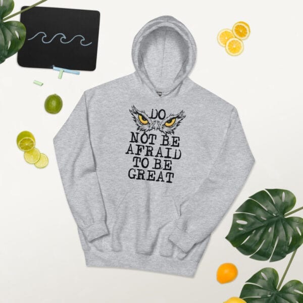 Do not be Afraid Black Unisex Hoodie - Image 210