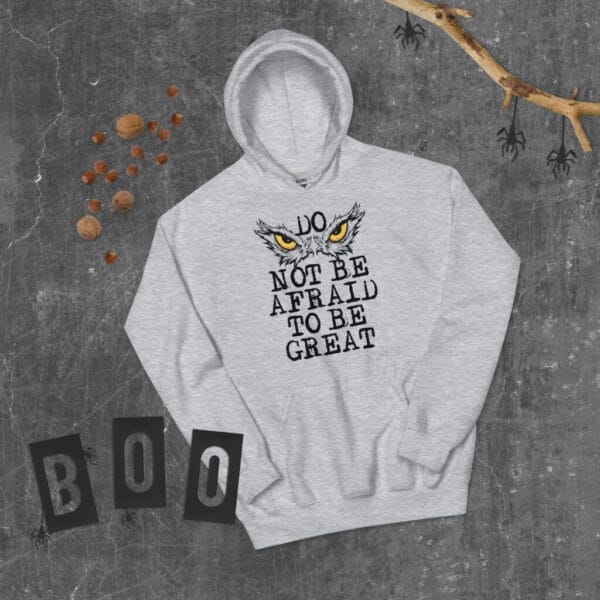 Do not be Afraid Black Unisex Hoodie - Image 202