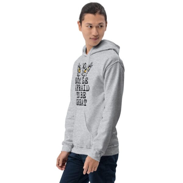 Do not be Afraid Black Unisex Hoodie - Image 255