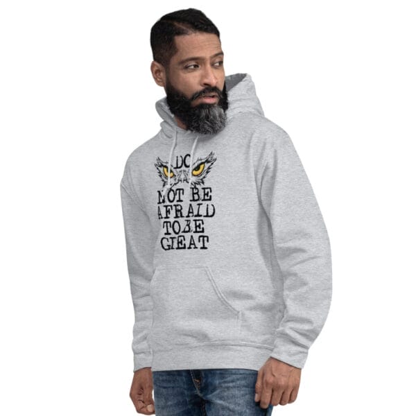 Do not be Afraid Black Unisex Hoodie - Image 259