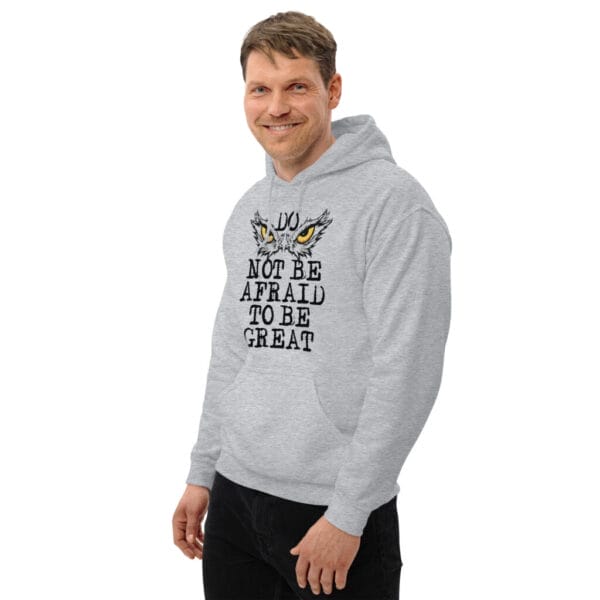 Do not be Afraid Black Unisex Hoodie - Image 262