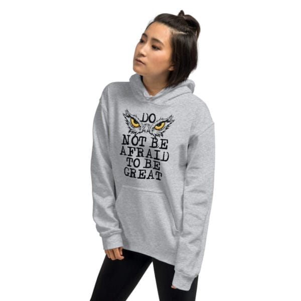 Do not be Afraid Black Unisex Hoodie - Image 274