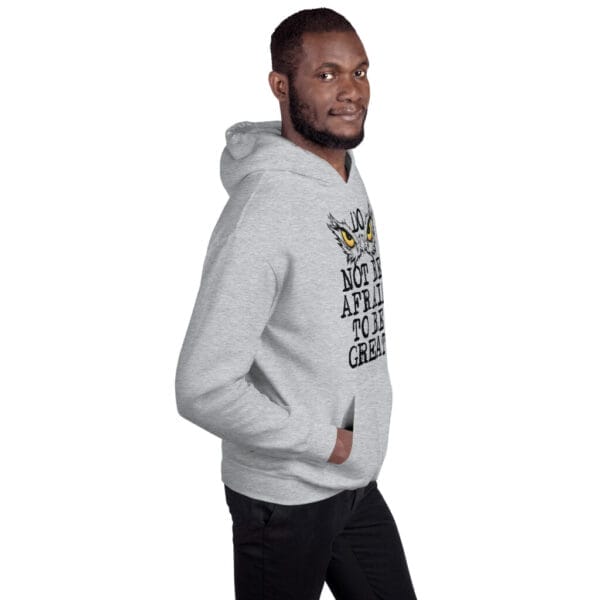 Do not be Afraid Black Unisex Hoodie - Image 240