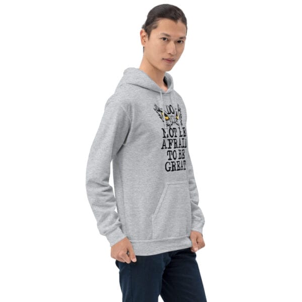 Do not be Afraid Black Unisex Hoodie - Image 257