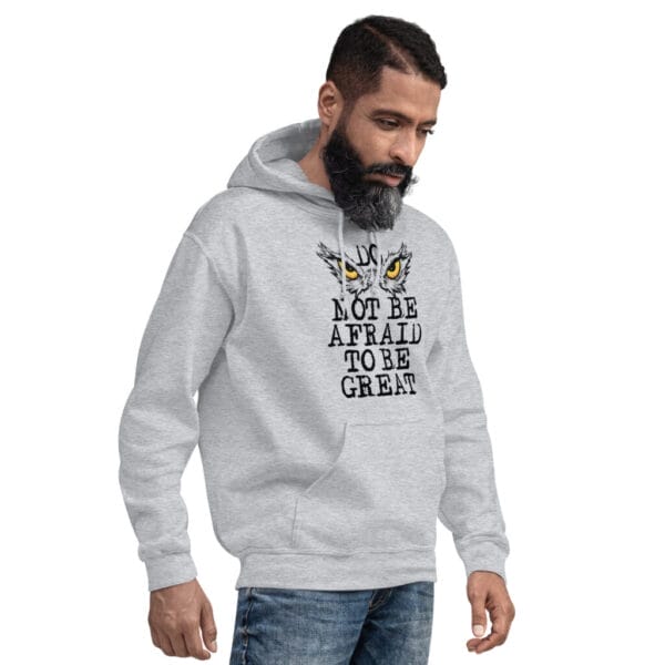 Do not be Afraid Black Unisex Hoodie - Image 260