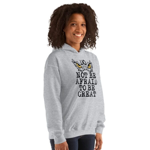 Do not be Afraid Black Unisex Hoodie - Image 268