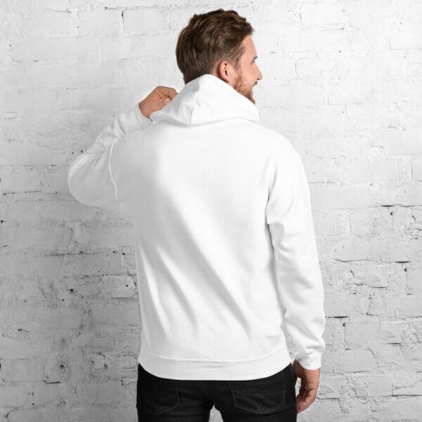 Do Epic shit White Unisex Hoodie - Image 2