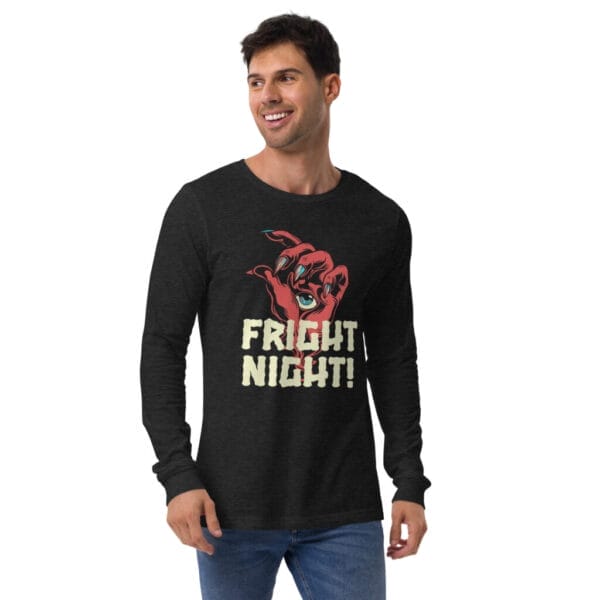 Fright Night Black Long Sleeve Tee