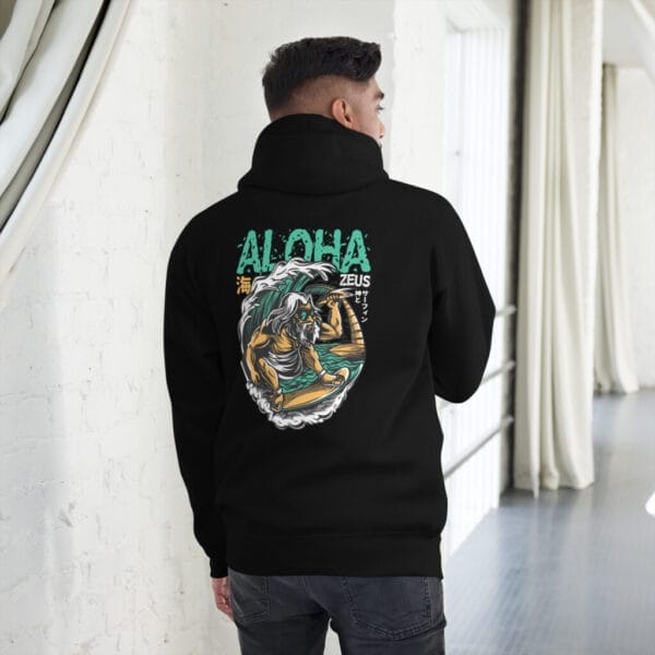 Aloha Black Unisex Hoodie