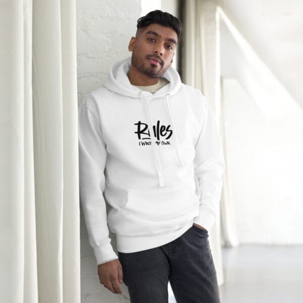 Rules- Premium White Unisex Hoodie