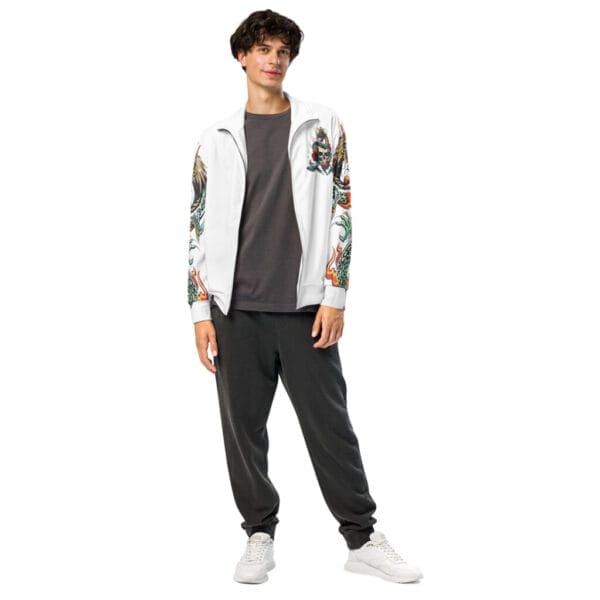 Snakes & Skulls Unisex track jacket - Image 2