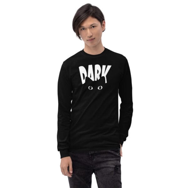 Dark Men’s Long Sleeve Shirt