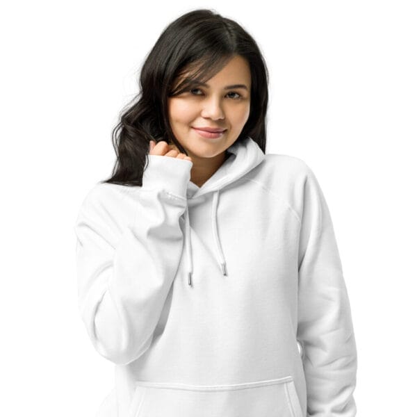 Portrait Eco Raglan Hoodie - Image 4