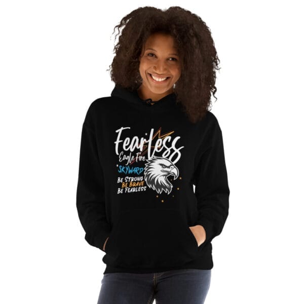 Fearless EagleFire Unisex Hoodie