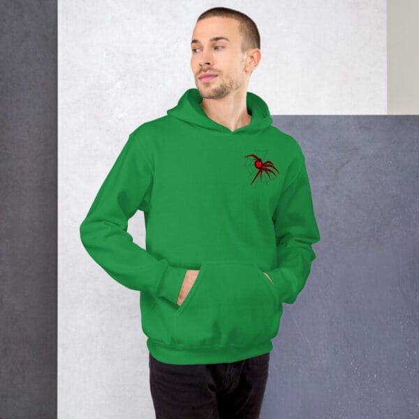 Arachnovate Heavy Blend Green Hoodie