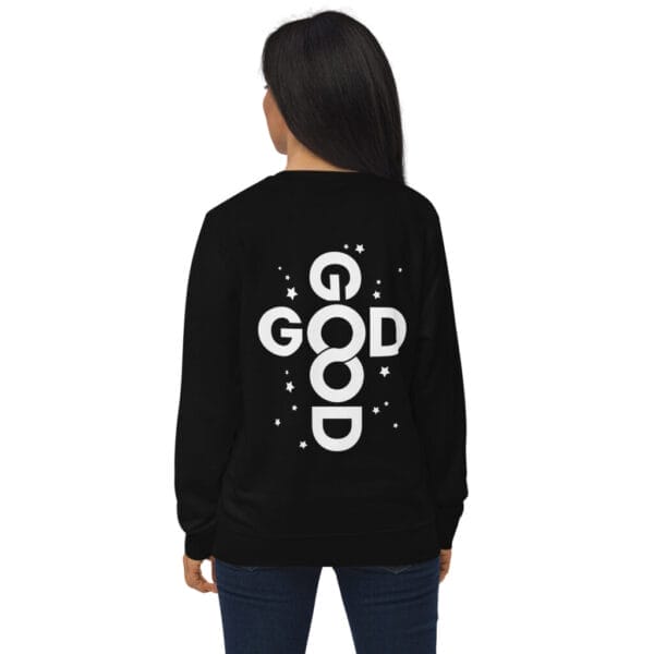 God = Good Unisex organic sweatshirt - Image 2