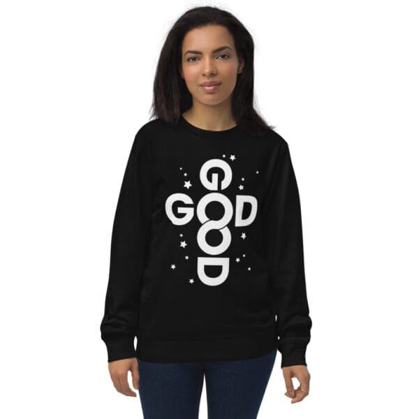 God = Good Unisex organic sweatshirt