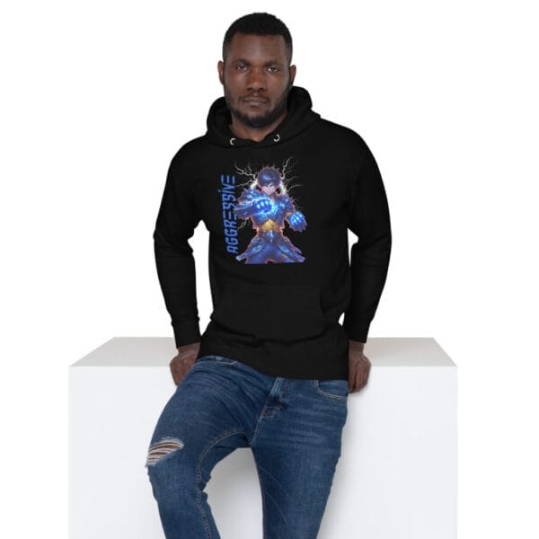 Anime Aggressive Unisex Hoodie