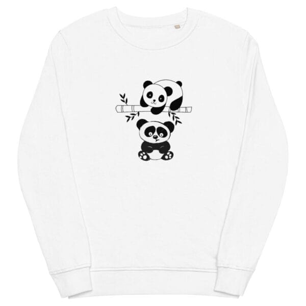 Two Little Panda's Unisex organic sweatshirt