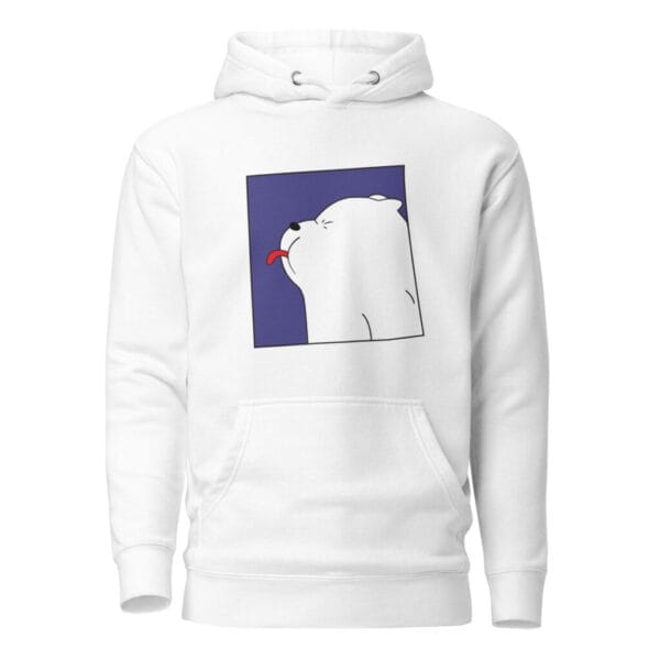 Little Panda Tongue Out Unisex Hoodie - Image 2