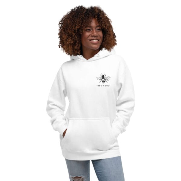 Bee Kind Unisex Hoodie - Image 3